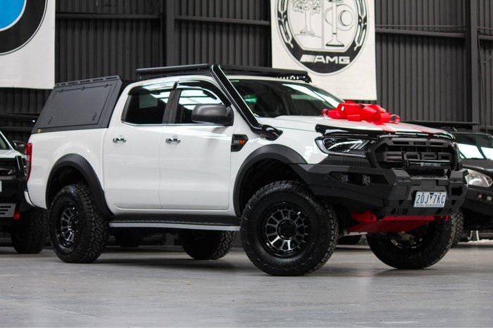 2021 Ford Ranger XLS PX MkIII MY21.25 4X4 Dual Range Arctic White