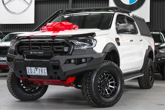 2021 Ford Ranger XLS PX MkIII MY21.25 4X4 Dual Range Arctic White