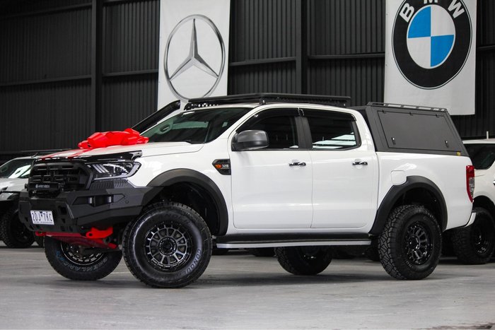 2021 Ford Ranger XLS PX MkIII MY21.25 4X4 Dual Range Arctic White