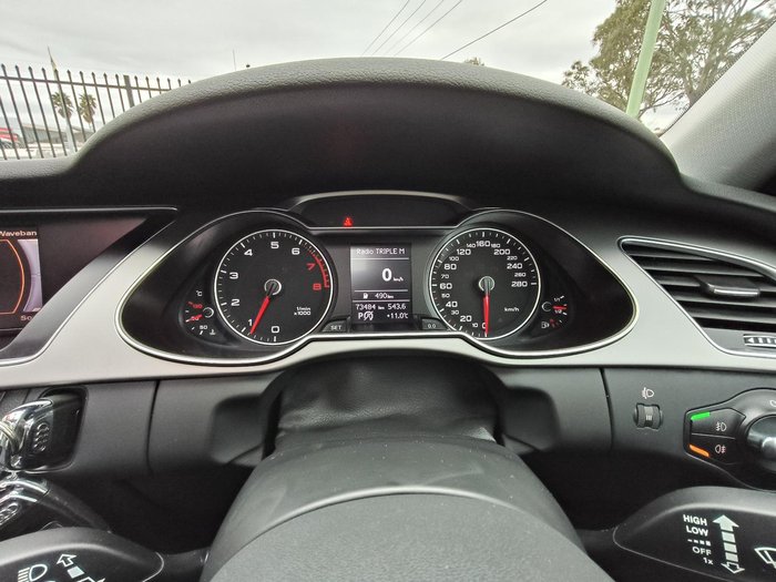 2012 Audi A4 B8 MY13 Dakota Grey