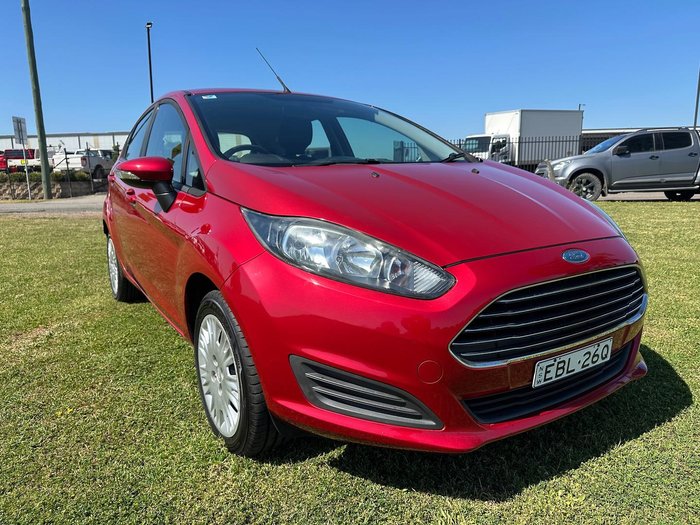 2017 Ford Fiesta Ambiente WZ Candy Red