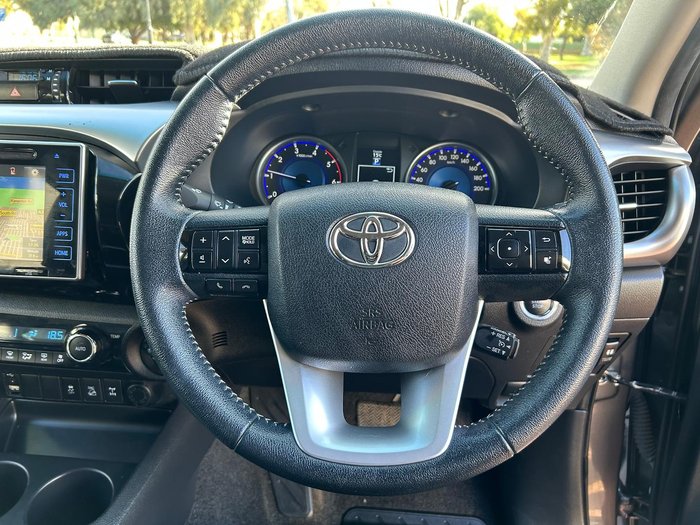 2017 Toyota Hilux SR5 GUN126R 4X4 Dual Range Graphite