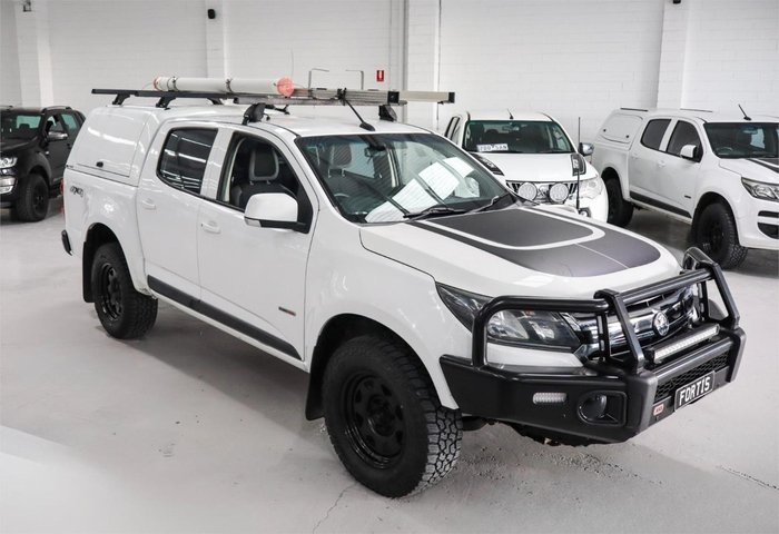2017 Holden Colorado LS RG MY18 4X4 Dual Range Summit White