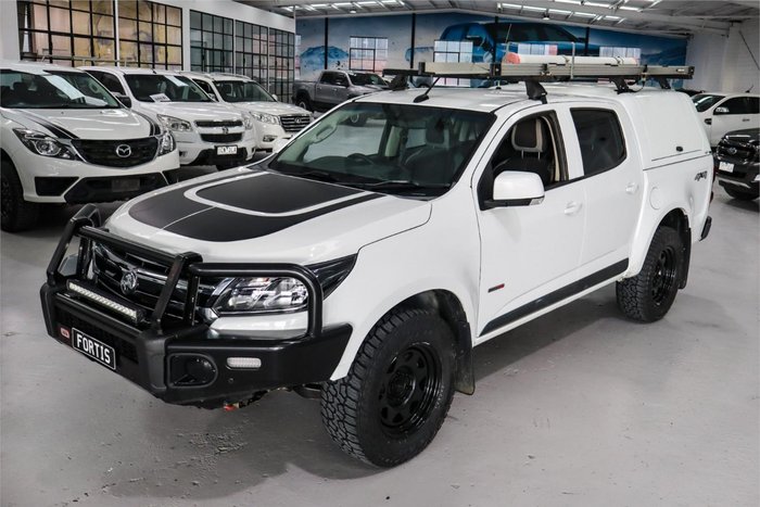 2017 Holden Colorado LS RG MY18 4X4 Dual Range Summit White