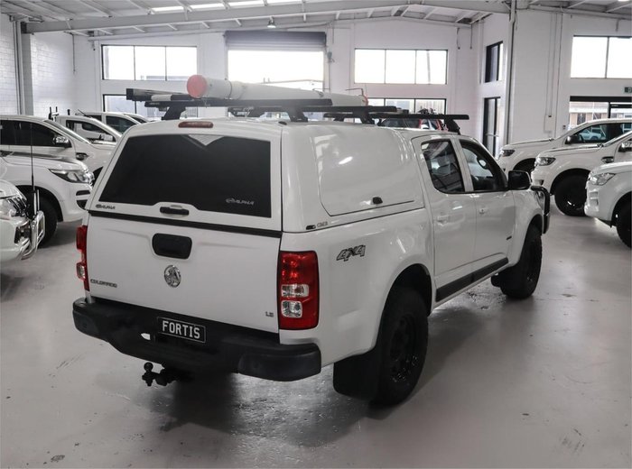 2017 Holden Colorado LS RG MY18 4X4 Dual Range Summit White