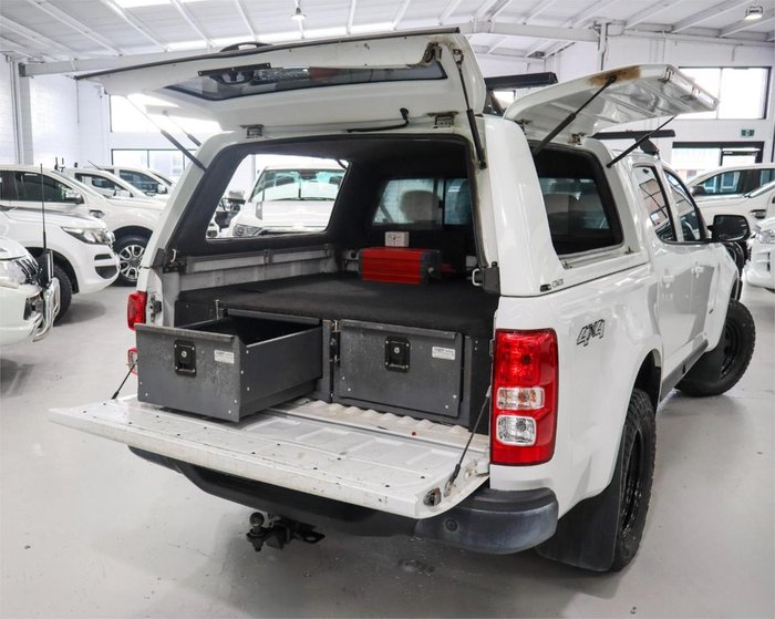 2017 Holden Colorado LS RG MY18 4X4 Dual Range Summit White