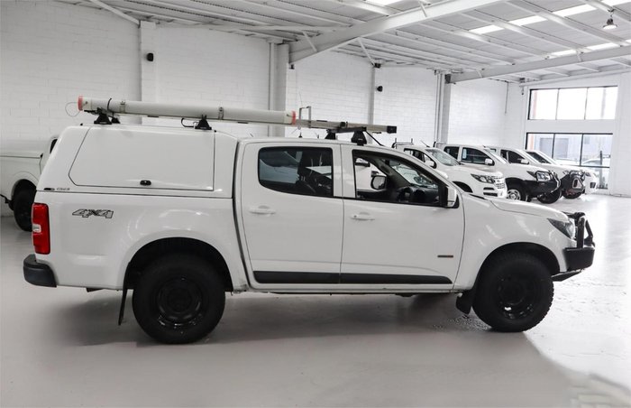 2017 Holden Colorado LS RG MY18 4X4 Dual Range Summit White