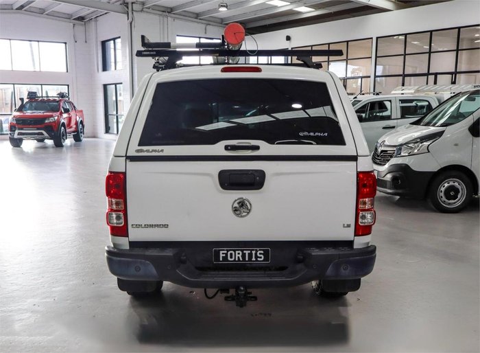 2017 Holden Colorado LS RG MY18 4X4 Dual Range Summit White