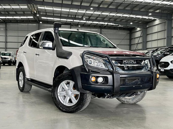 2014 Isuzu MU-X LS-U MY15 4X4 Dual Range Silky White