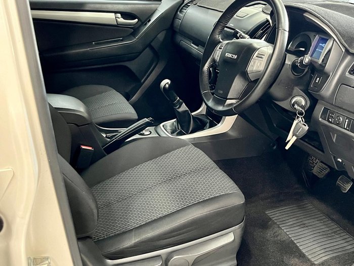 2014 Isuzu MU-X LS-U MY15 4X4 Dual Range Silky White