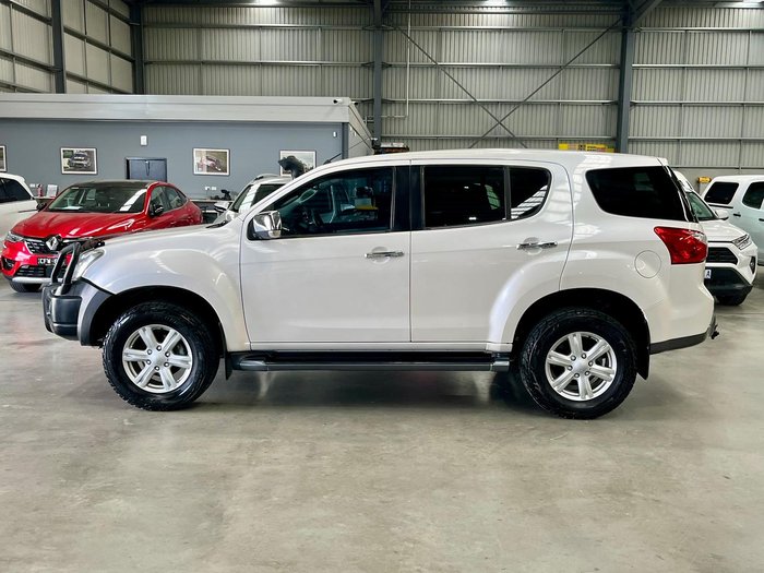 2014 Isuzu MU-X LS-U MY15 4X4 Dual Range Silky White