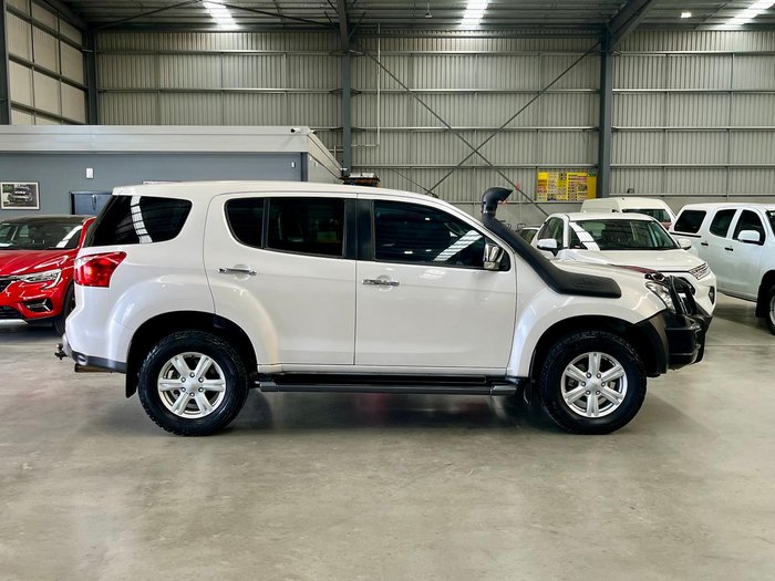 2014 Isuzu MU-X LS-U MY15 4X4 Dual Range Silky White