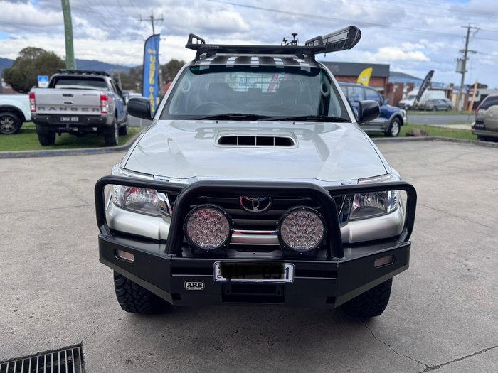 2013 Toyota Hilux SR KUN26R MY12 4X4 Sterling Silver