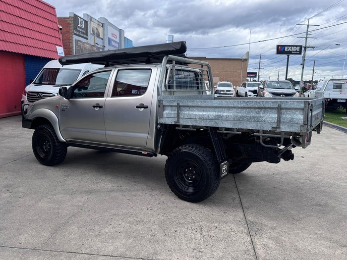 2013 Toyota Hilux SR KUN26R MY12 4X4 Sterling Silver