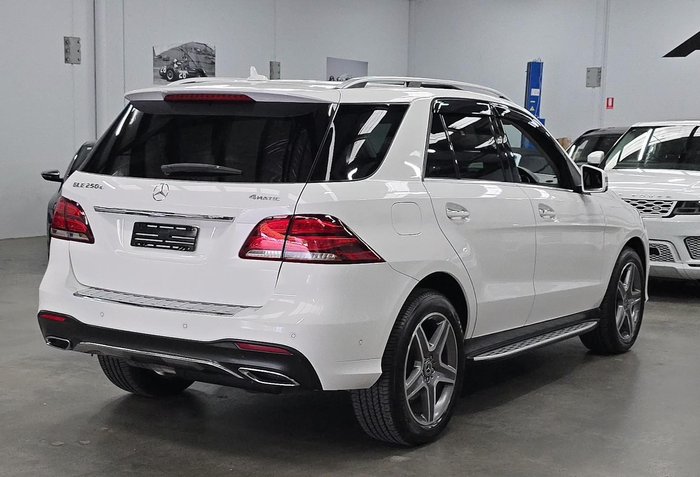 2017 Mercedes-Benz GLE-Class GLE250 d W166 Four Wheel Drive Polar White