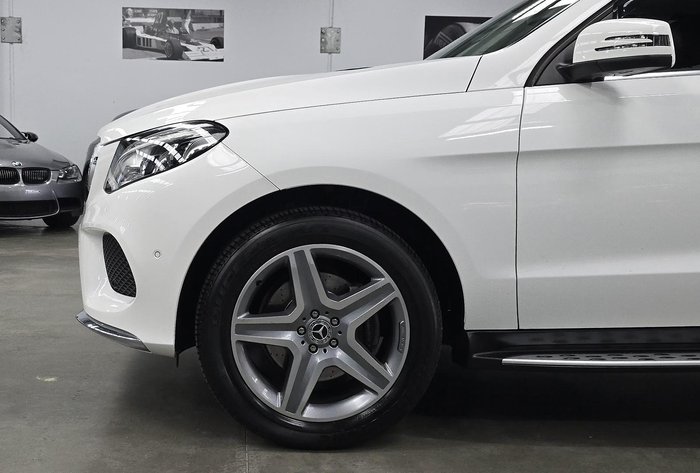2017 Mercedes-Benz GLE-Class GLE250 d W166 Four Wheel Drive Polar White