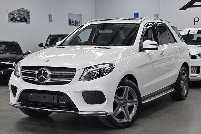 2017 Mercedes-Benz GLE-Class GLE250 d W166 Four Wheel Drive Polar White