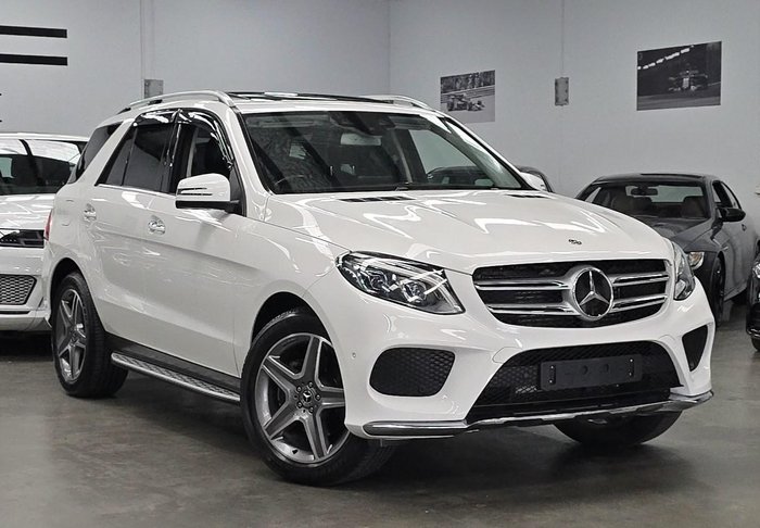2017 Mercedes-Benz GLE-Class GLE250 d W166 Four Wheel Drive Polar White
