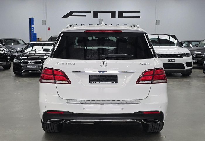 2017 Mercedes-Benz GLE-Class GLE250 d W166 Four Wheel Drive Polar White