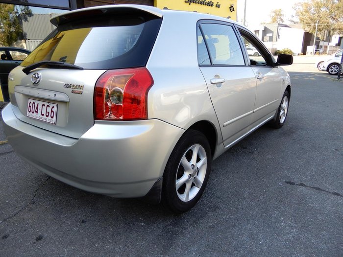 2004 Toyota Corolla Ascent ZZE122R Silver