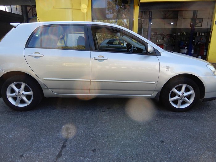2004 Toyota Corolla Ascent ZZE122R Silver