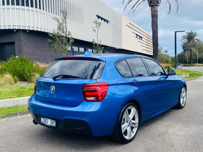 2012 BMW 1 Series 125i F20 Deep Sea Blue