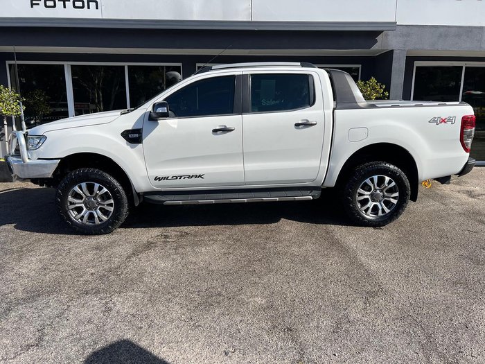 2016 Ford Ranger Wildtrak PX MkII 4X4 Dual Range Cool White