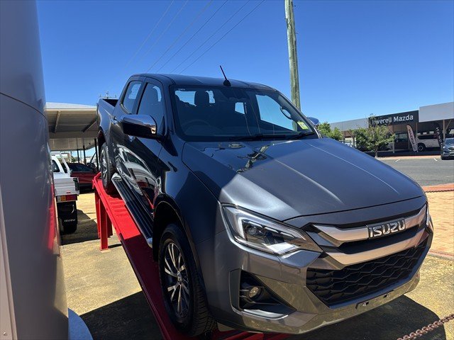 2025 ISUZU D-MAX LSU D-MAX MY24 4x4 CREW UTE LSU 3.0L AT Obsidian Grey Mica
