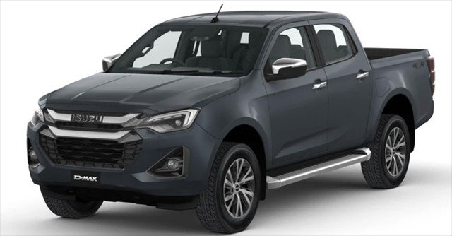 2025 ISUZU D-MAX LSU D-MAX MY24 4x4 CREW UTE LSU 3.0L AT Obsidian Grey Mica