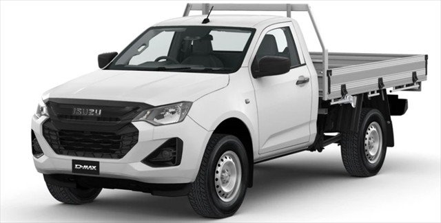 2025 ISUZU D-MAX SX D-MAX MY25.5 4 x 4 SINGLE Cab Chassis SX 3.0L AT Mineral White