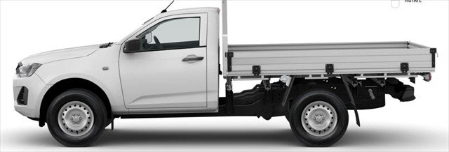 2025 ISUZU D-MAX SX D-MAX MY25.5 4 x 4 SINGLE Cab Chassis SX 3.0L AT Mineral White