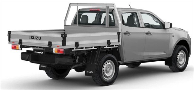 2025 ISUZU D-MAX SX D-MAX MY25.5 4 x 4 CREW Cab Chassis SX 3.0L AT Mercury Silver met.