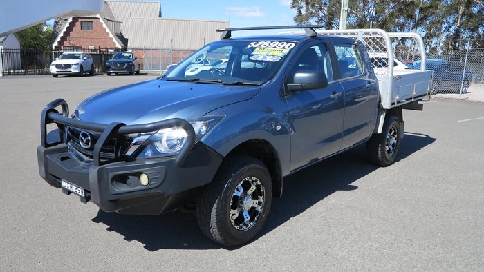 2018 Mazda BT-50 XT UR 4X4 Dual Range Blue Reflex