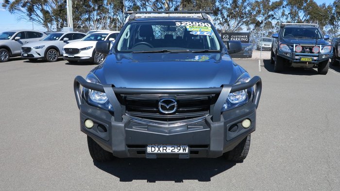 2018 Mazda BT-50 XT UR 4X4 Dual Range Blue Reflex