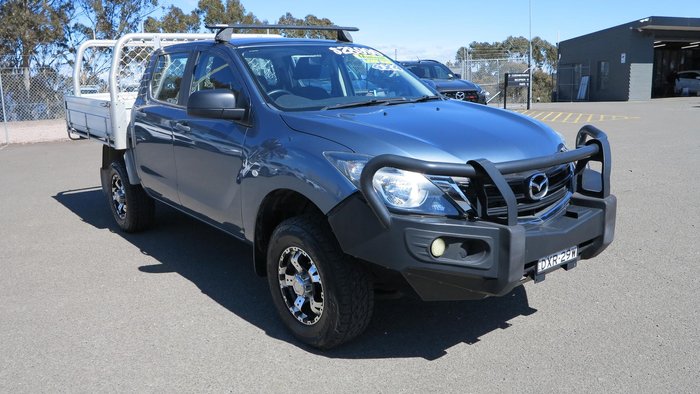 2018 Mazda BT-50 XT UR 4X4 Dual Range Blue Reflex