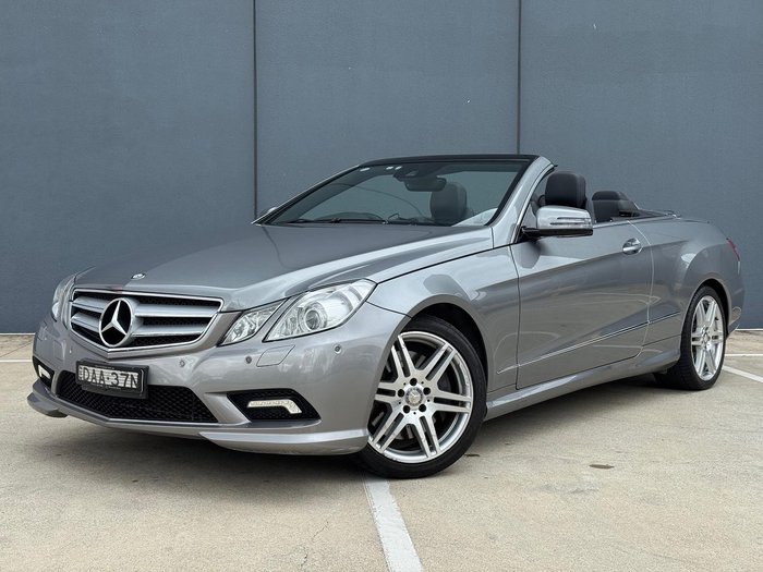 2011 Mercedes-Benz E-Class E500 Avantgarde A207 Palladium silver