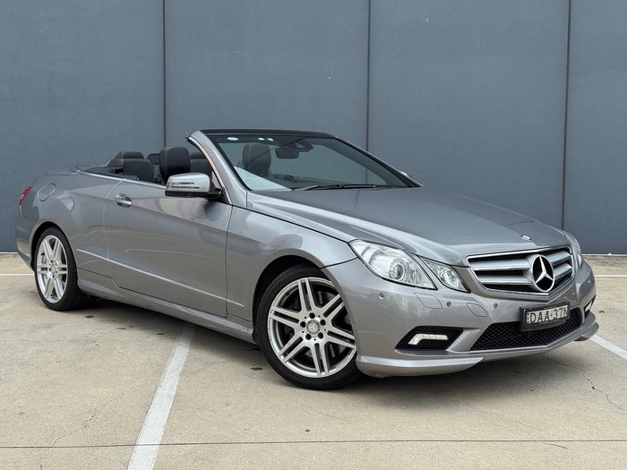 2011 Mercedes-Benz E-Class E500 Avantgarde A207 Palladium silver