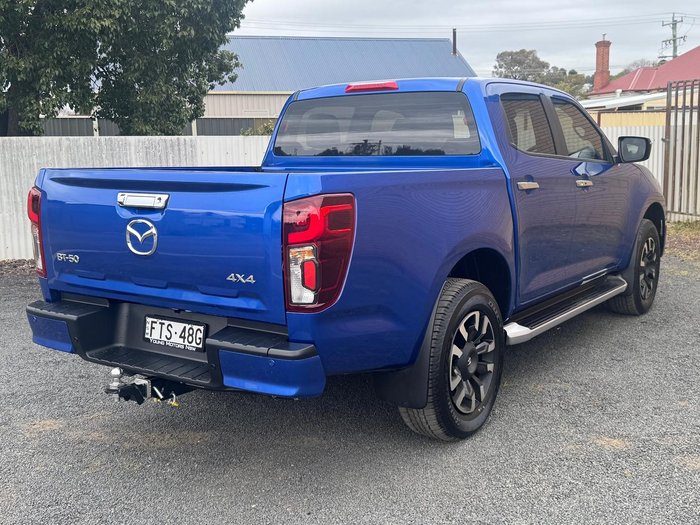 2025 Mazda BT-50 GT TF 4X4 Dual Range Sailing Blue