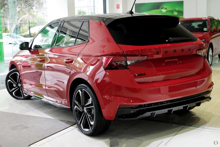 2025 SKODA Fabia 110TSI Monte Carlo PJ MY25 Velvet Red