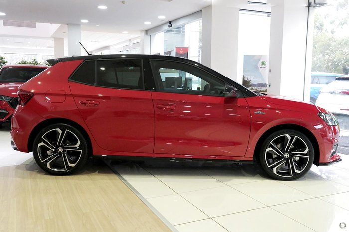 2025 SKODA Fabia 110TSI Monte Carlo PJ MY25 Velvet Red