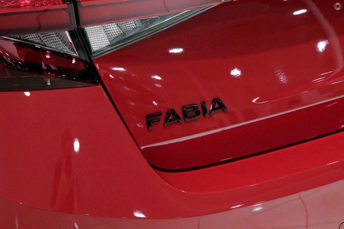 2025 SKODA Fabia 110TSI Monte Carlo PJ MY25 Velvet Red
