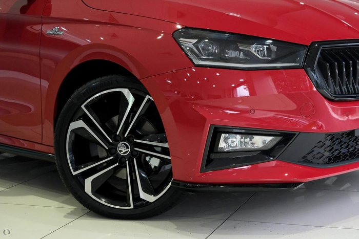 2025 SKODA Fabia 110TSI Monte Carlo PJ MY25 Velvet Red