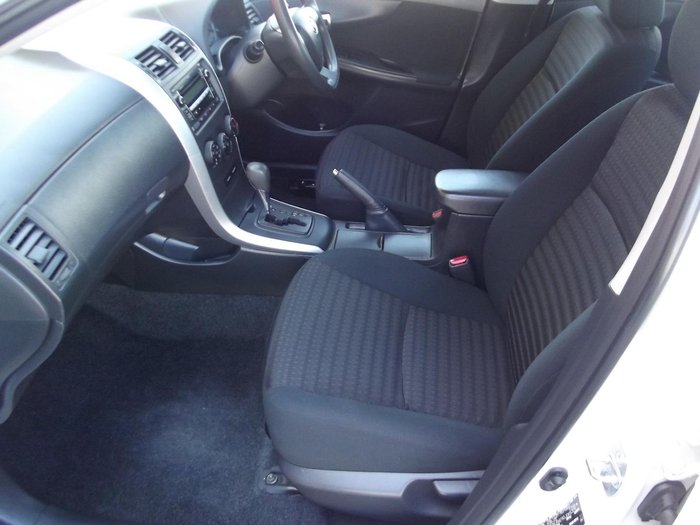 2011 Toyota Corolla Ascent ZRE152R MY11 Glacier White