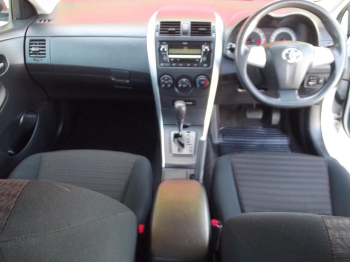 2011 Toyota Corolla Ascent ZRE152R MY11 Glacier White
