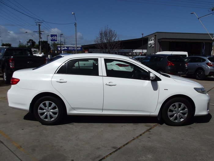 2011 Toyota Corolla Ascent ZRE152R MY11 Glacier White