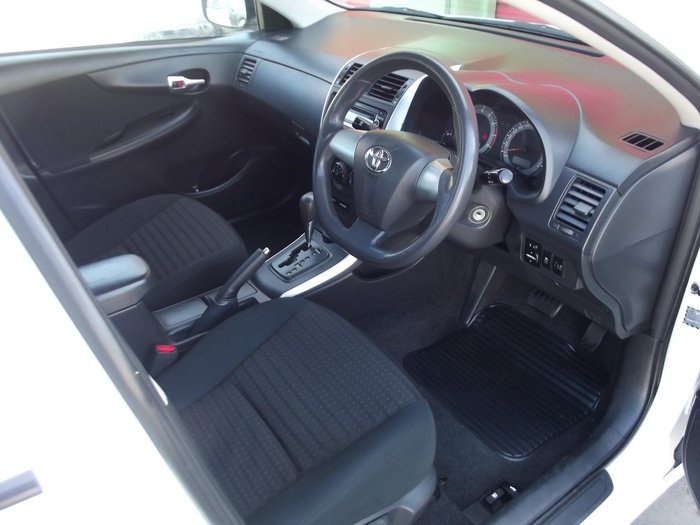 2011 Toyota Corolla Ascent ZRE152R MY11 Glacier White