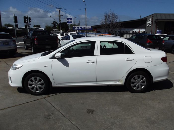 2011 Toyota Corolla Ascent ZRE152R MY11 Glacier White