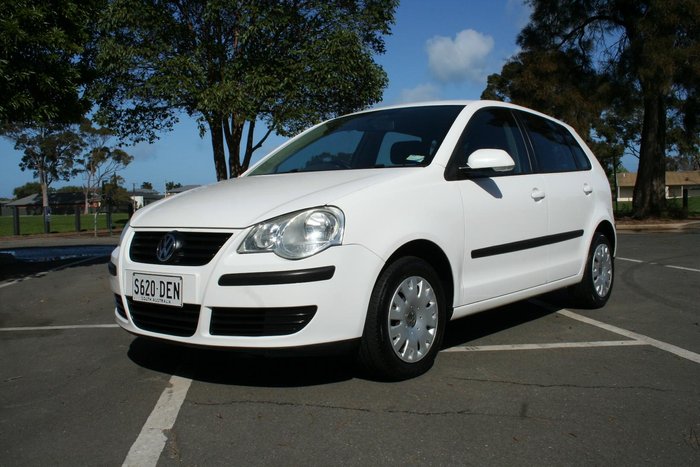 2008 Volkswagen Polo Pacific TDI 9N MY09 Candy White