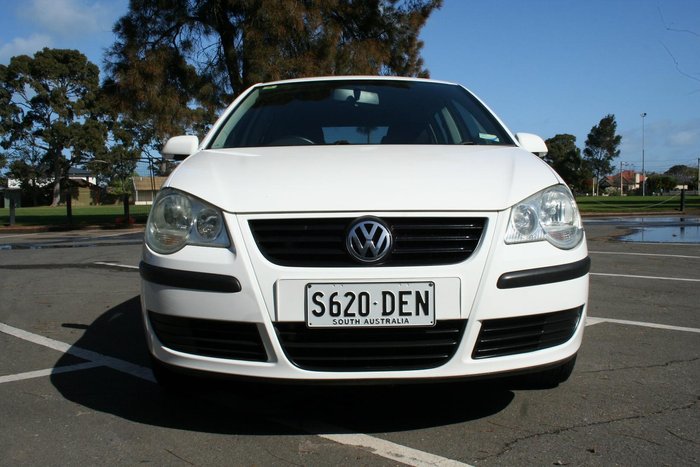 2008 Volkswagen Polo Pacific TDI 9N MY09 Candy White