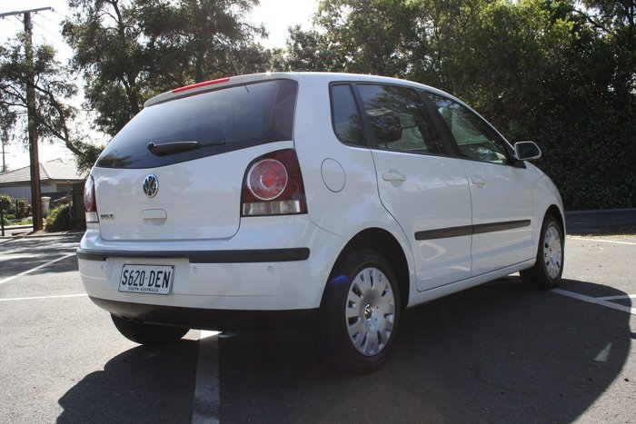 2008 Volkswagen Polo Pacific TDI 9N MY09 Candy White